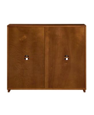  Mid Century Fluted Sideboard Cabinet - Walnut