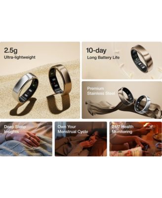 Gen 2 Air Size 10 Galaxy Silver 4880 Fitness Trackers