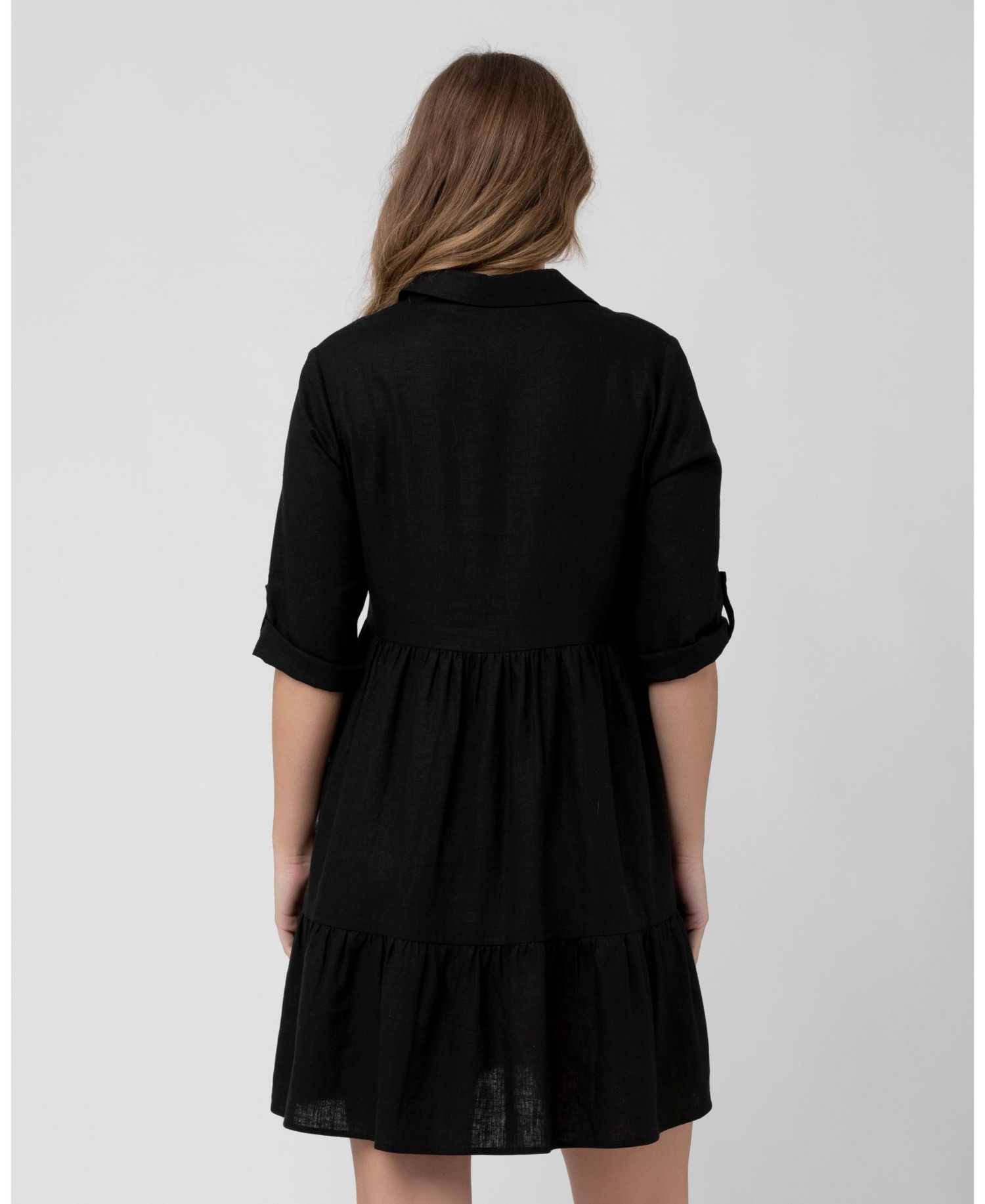 Women's Adel Button Linen Dress