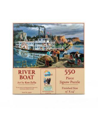 Riverboat 550 piece Jigsaw Puzzle for Adults