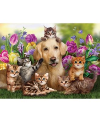 KItty Sitting 300 piece Jigsaw Puzzle for Adults