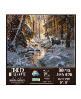 Time to Hibernate 500 piece Jigsaw Puzzle for Adults