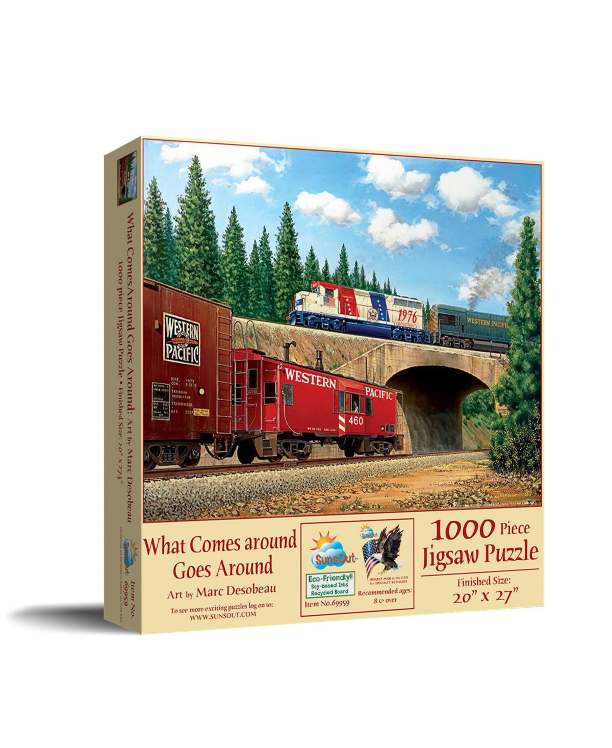 SunsOut What Comes Around Goes Around 1000 piece Jigsaw Puzzle for Adults
