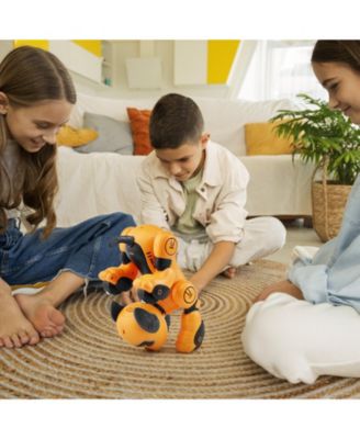 RC Robot Dog Toy with Voice Touch and Dance Modes