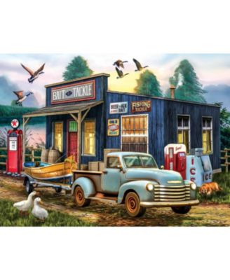 The Early Bird Catchs the Fish 1000 piece Jigsaw Puzzle for Adults