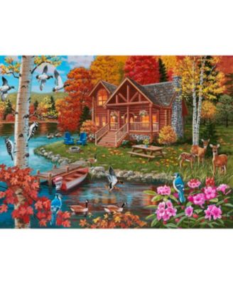 Autumn at the Lake 1000 piece Jigsaw Puzzle for Adults