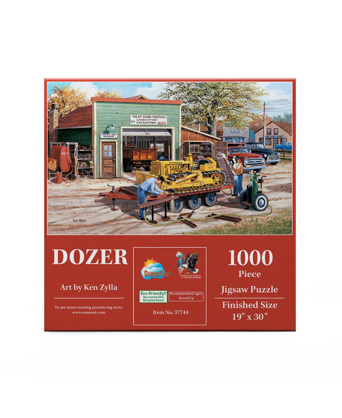 SunsOut Dozer 1000 piece Jigsaw Puzzle for Adults