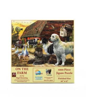 Life on the Farm 1000 piece Jigsaw Puzzle for Adults