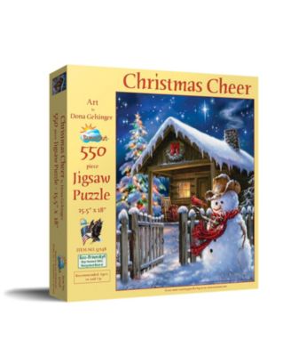 Christmas Cheer 550 piece Jigsaw Puzzle for Adults Christmas