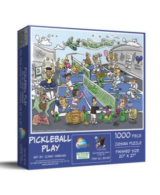 Pickleball Play 1000 piece Jigsaw Puzzle for Adults