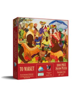 To Market 1000 piece Jigsaw Puzzle for Adults