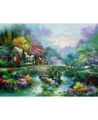 Peaceful Cottage 1000 piece Jigsaw Puzzle for Adults