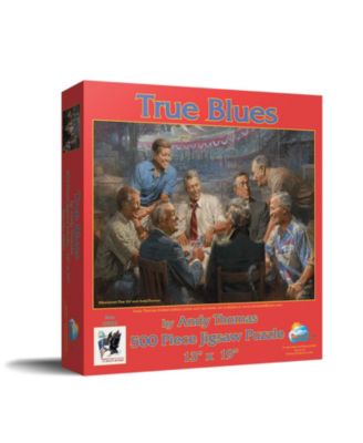 True Blues 500 piece Jigsaw Puzzle for Adults