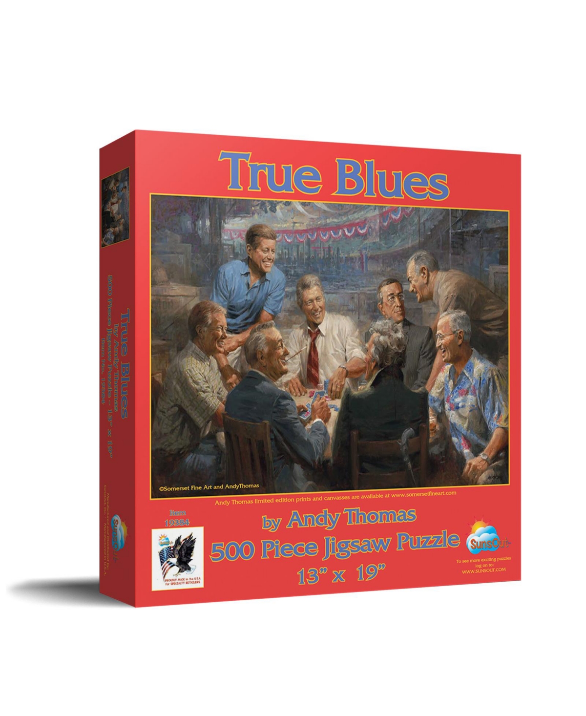 SunsOut True Blues 500 piece Jigsaw Puzzle for Adults