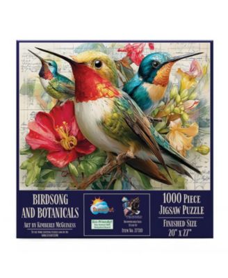 Birdsong and Botanicals 1000 piece Jigsaw Puzzle for Adults