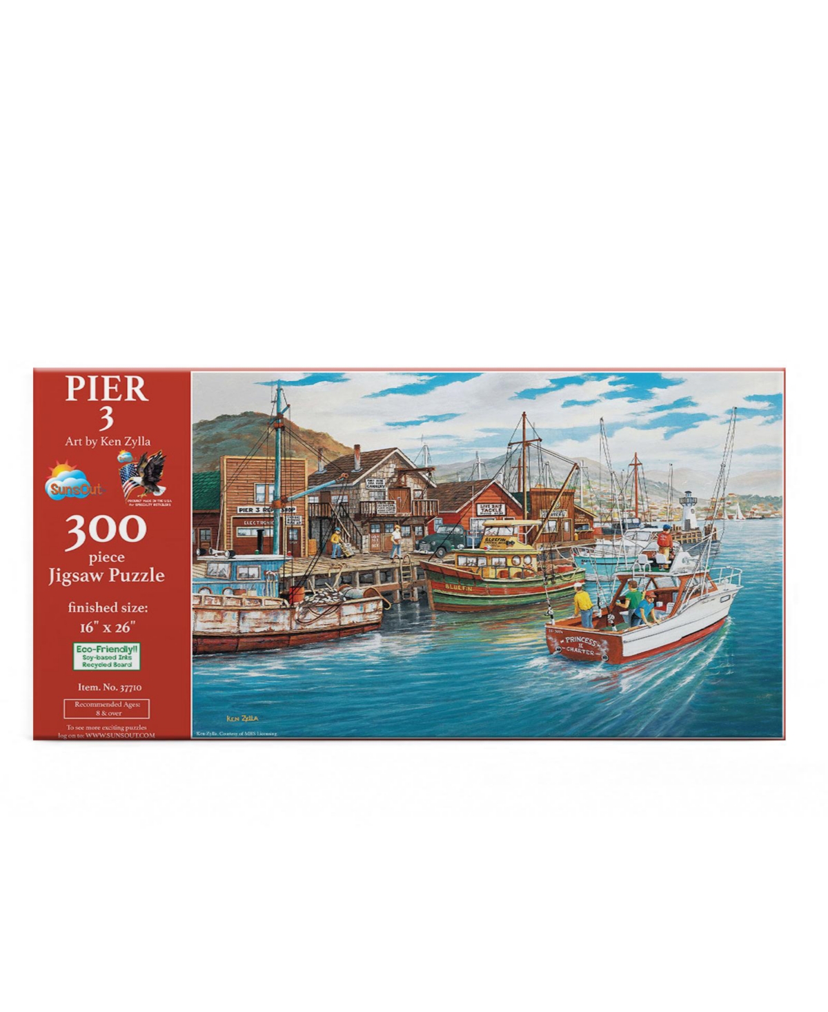 SunsOut Pier 3 300 piece Jigsaw Puzzle for Adults