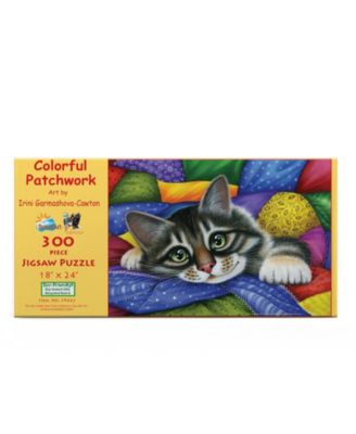 Colorful Patchwork 300 piece Jigsaw Puzzle for Adults
