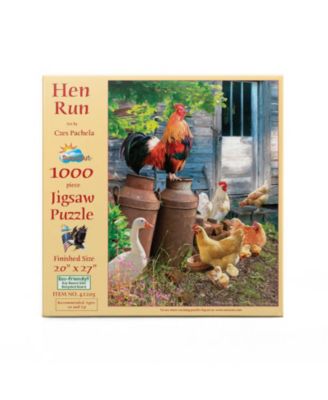 Hen Run 1000 piece Jigsaw Puzzle for Adults