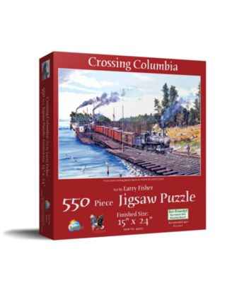 Crossing Columbia 550 piece Jigsaw Puzzle for Adults