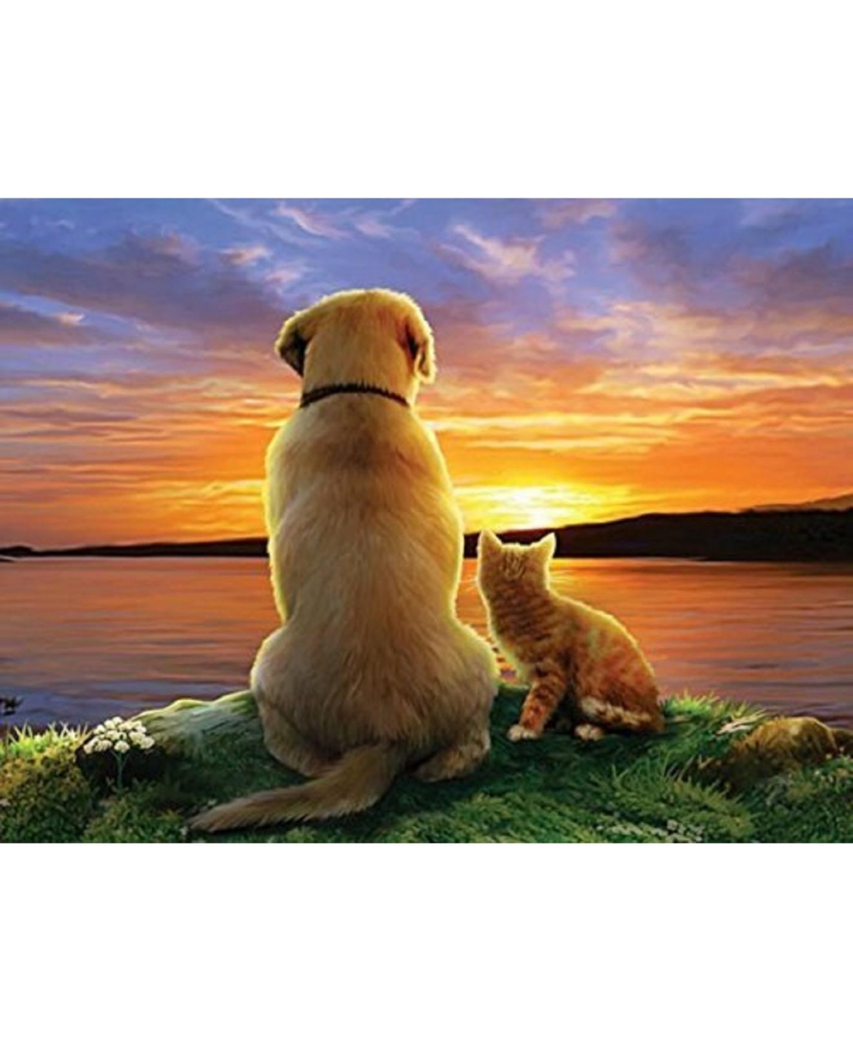 SunsOut As the Sun Sets 300 piece Jigsaw Puzzle for Adults