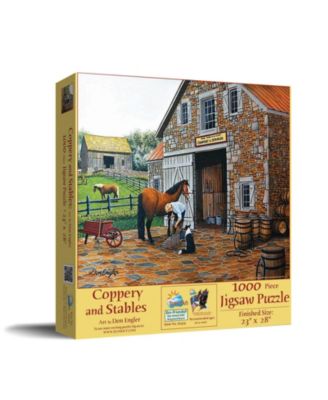 Coppery and Stables 1000 piece Jigsaw Puzzle for Adults
