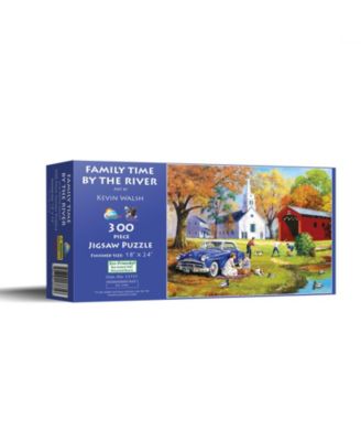Family Time by the River 300 piece Jigsaw Puzzle for Adults