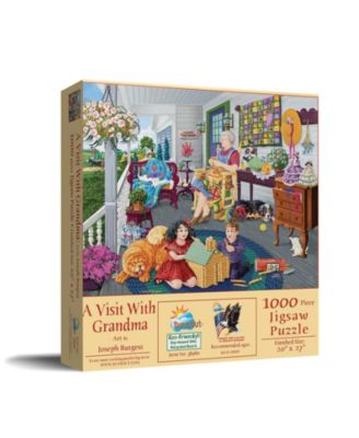 A Visit to Grandma's 1000 piece Jigsaw Puzzle for Adults Mothers Day