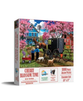 Cherry Blossom Time 1000 piece Jigsaw Puzzle for Adults