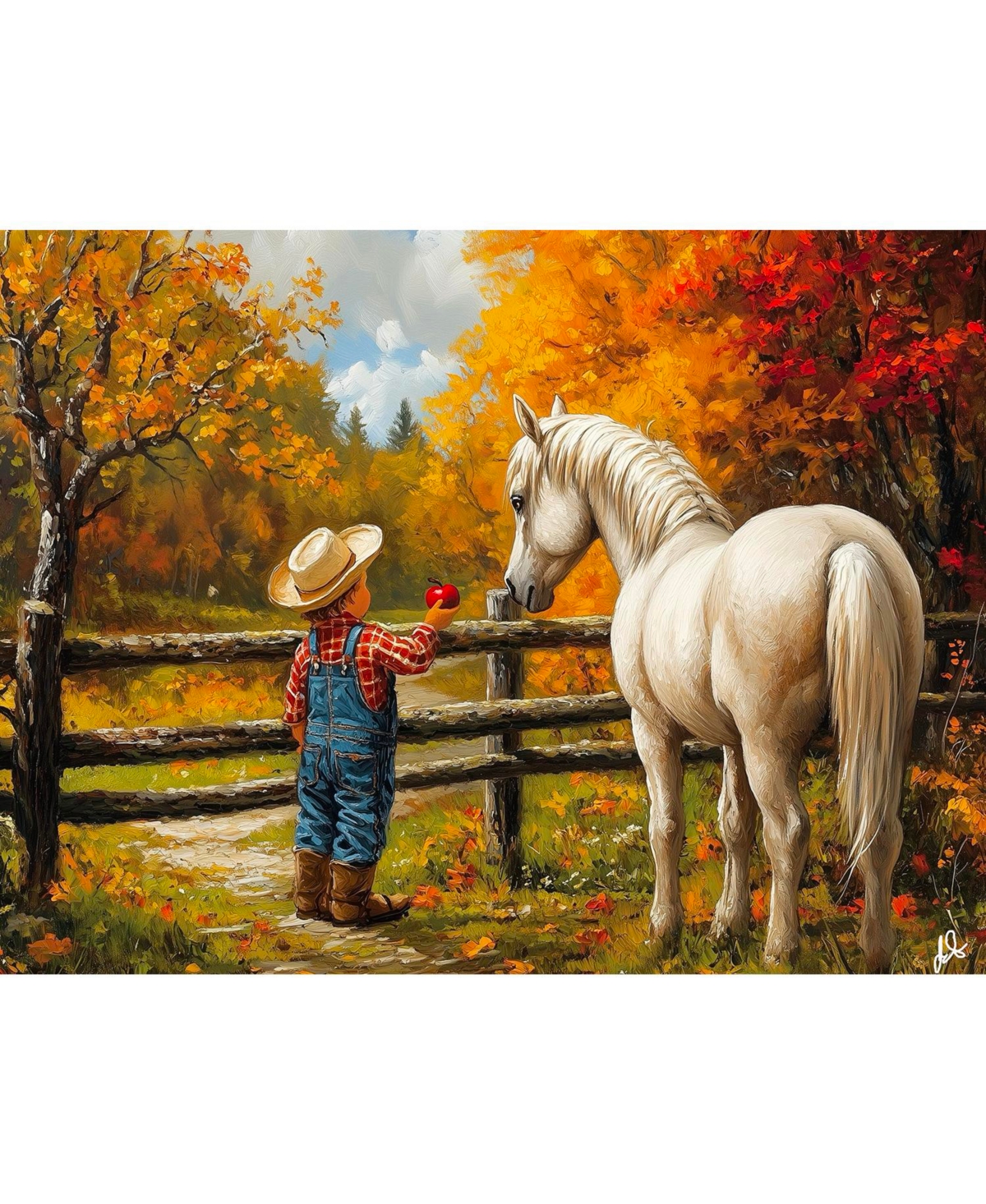 SunsOut Offering a Treat, Horse 500 piece Jigsaw Puzzle for Adults