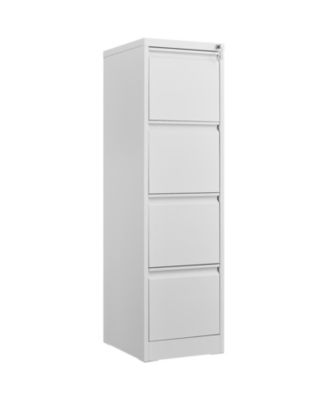 Streamdale 4-Drawer Steel Filing Cabinet with Lock
