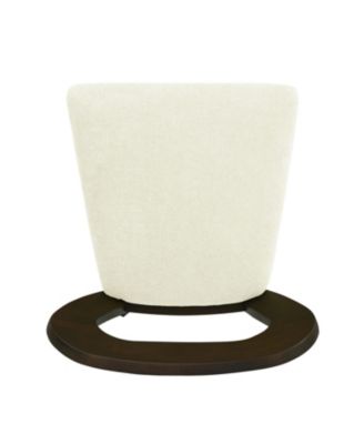  Counter Stool Without Arm(dark brown+beige) Set of 2