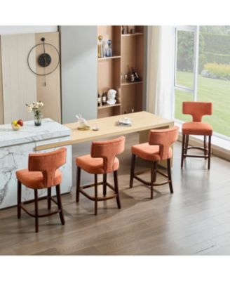 Mid Century Modern Set of 2 Bar Stools