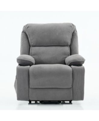 Remote-Controlled Heating and Massage Assistive Recliner for Seniors
