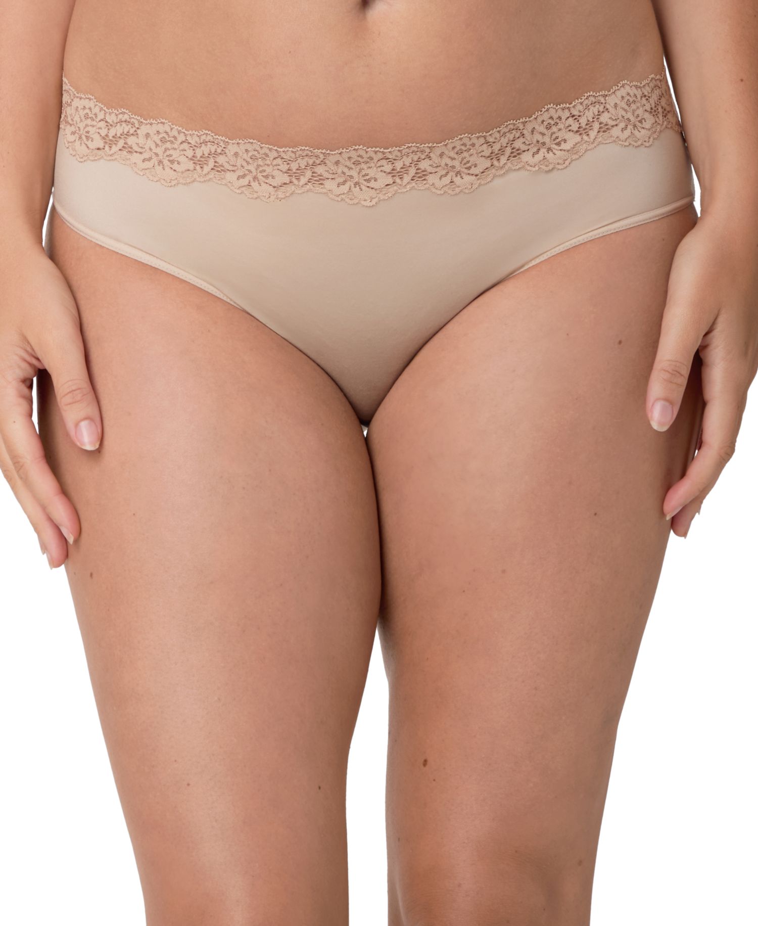 Women's Everyday Pretty Lace Cheeky Bikini Panty DMPLBK