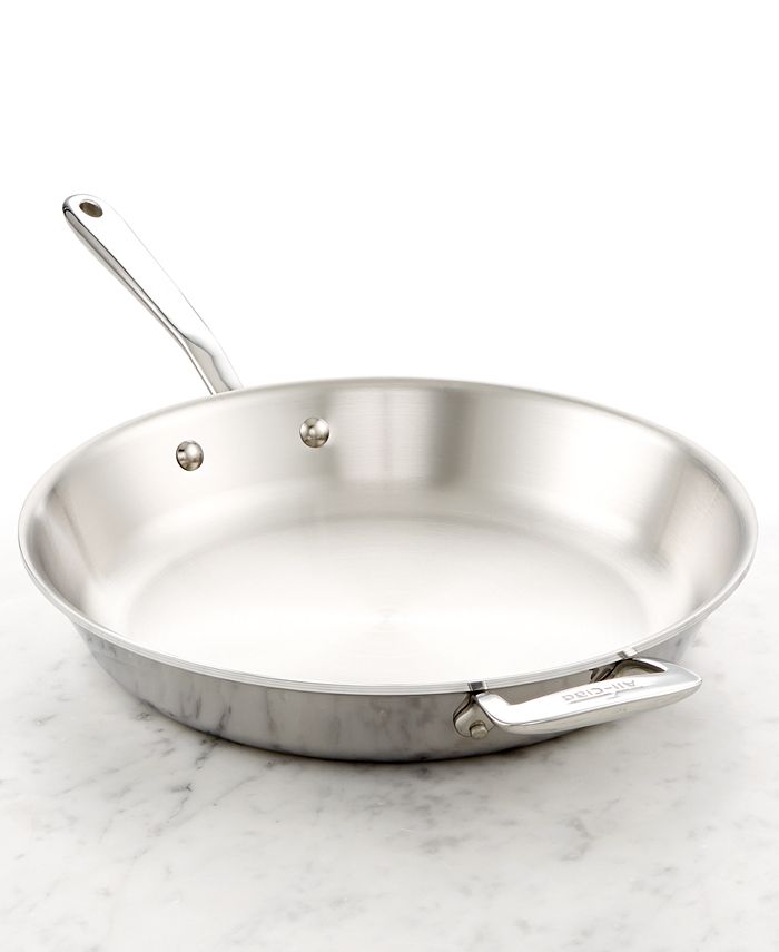 12" All-Clad D7 7-Ply Stainless Steel Skillet Fry Pan 