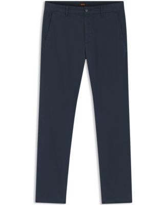 Men's Stretch-Cotton Twill Slim-Fit Chino Pants