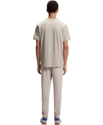 Men's Slub-Cotton Logo Detail T-Shirt