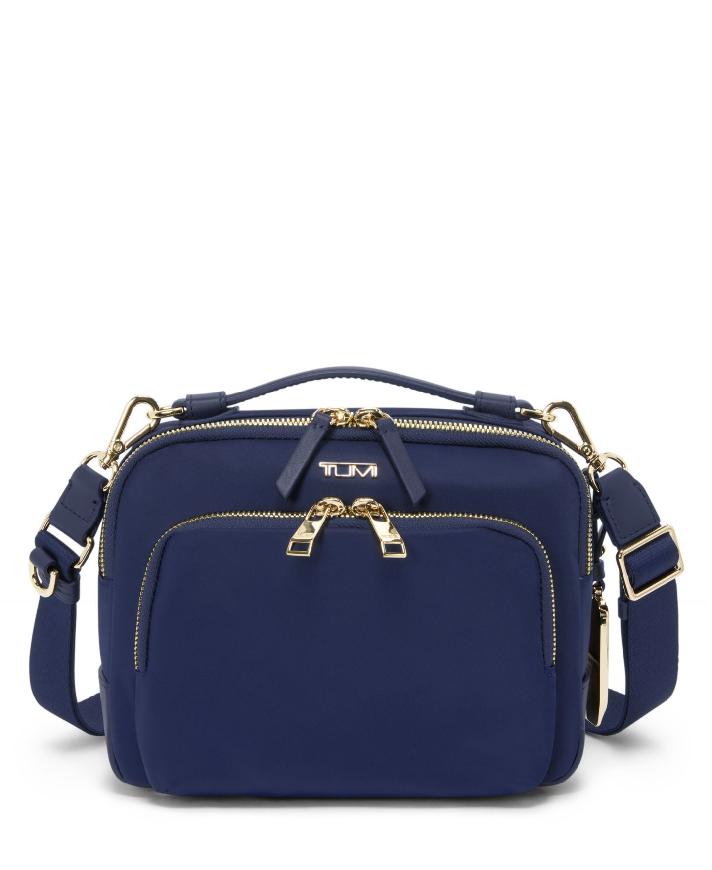 Сумка Tumi Voyageur Teghan Crossbody, цвет: Индиго / Золотой — фото 1
