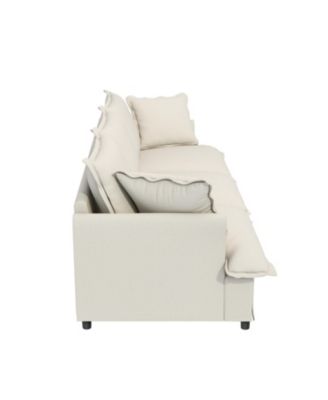 3-Seat Sofa Module with Pillows for Sectional Sofa