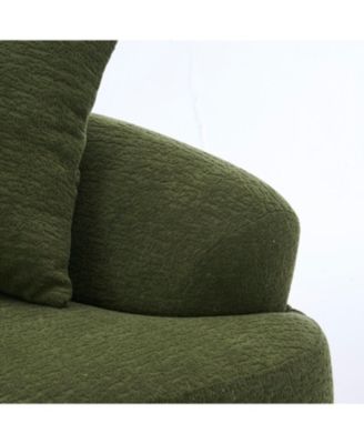 LY-025 Forest Green Loveseat Sofa