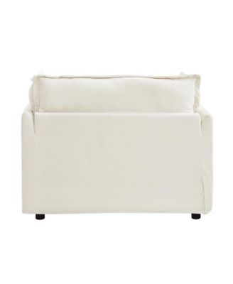 Cozy Armchair Sofa with Ottoman