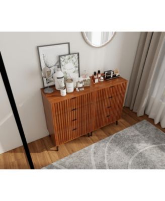 Wooden Chest of Drawers - Modern Storage Organizer