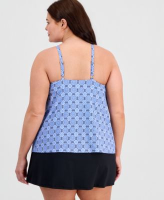Plus Size Cali Tankini Top