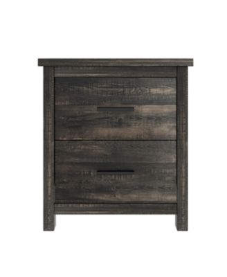 Streamdale Queen Bed Set- Storage Headboard, Nightstands, Dresser