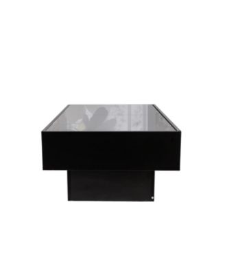 Coffee Table Sliding Top Hidden Storage Extendable