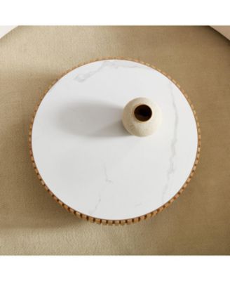 Nesting Round Sintered Stone Coffee Table