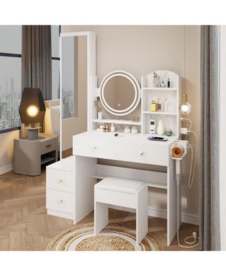  Chic Vanity with LED Lights and Video Guide
