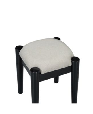  Bohemian Vanity Set with Charging Station, Stool, & 3 Storage Drawers