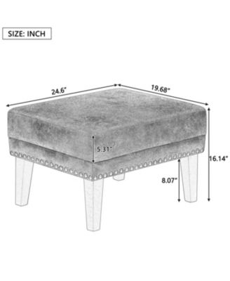 Distressed Ottoman