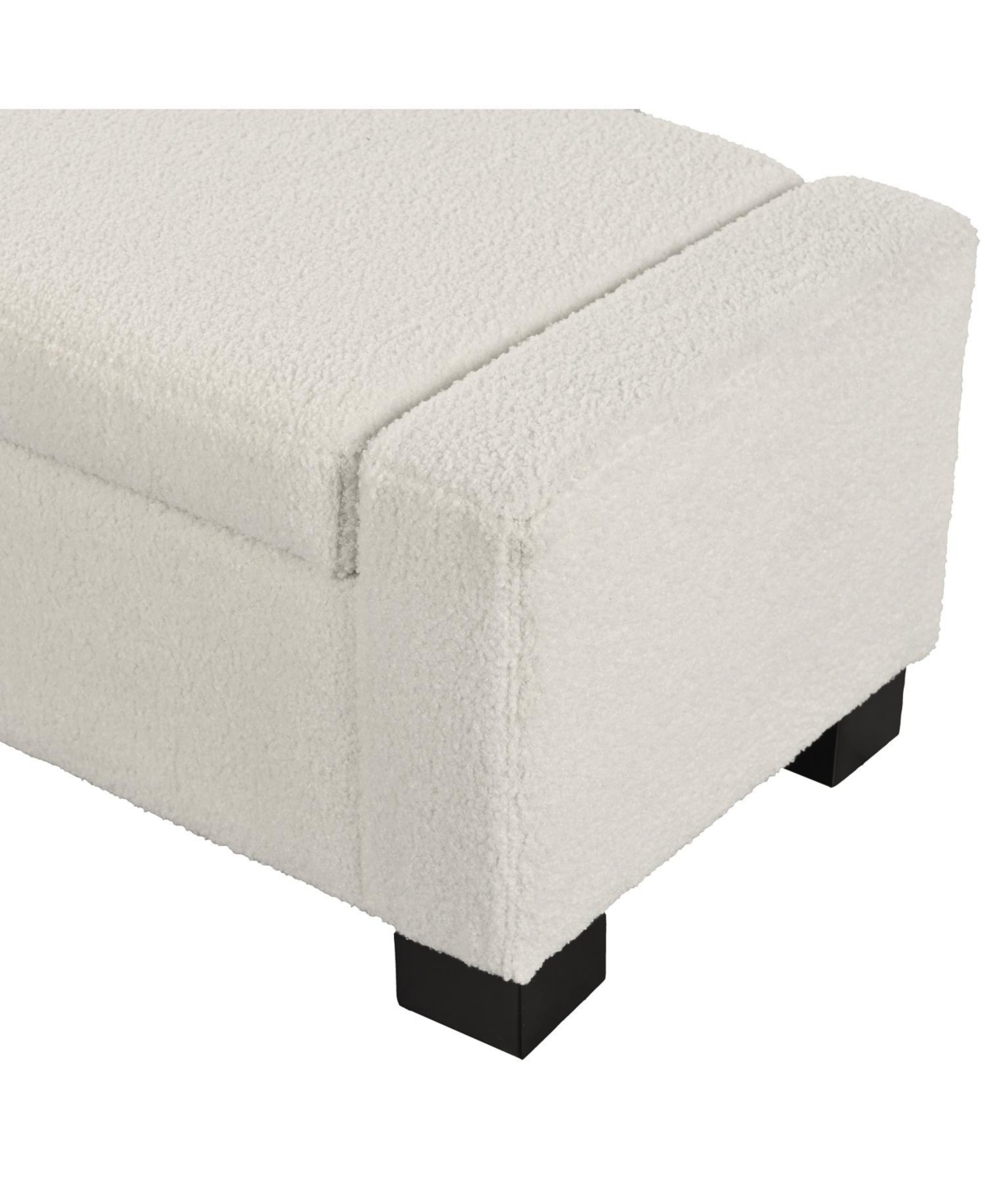 Streamdale Furniture 50" Rectangular Ottoman Bench with Hinged Lid & Storage